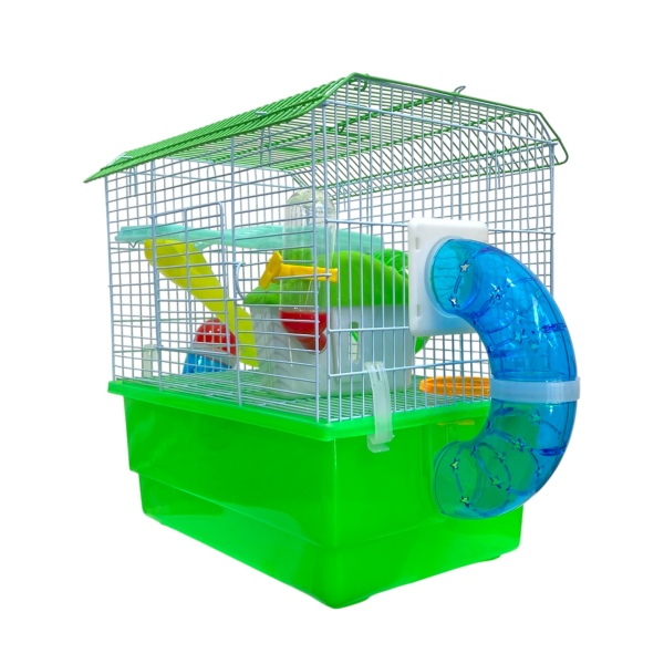 بيت هامستر مع نفق - موطن مرح ومريح