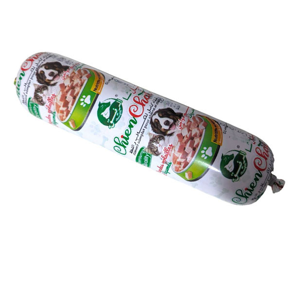 "طعام متكامل الرفيق للكلاب والقطط "دجاج وخضروات